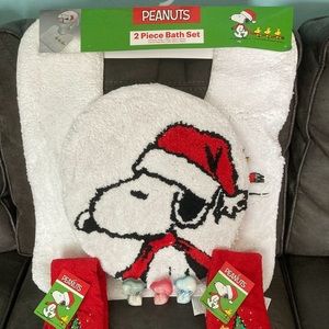 Snoopy bathroom items